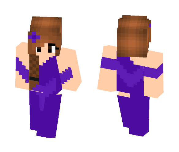 Party girl - Girl Minecraft Skins - image 1
