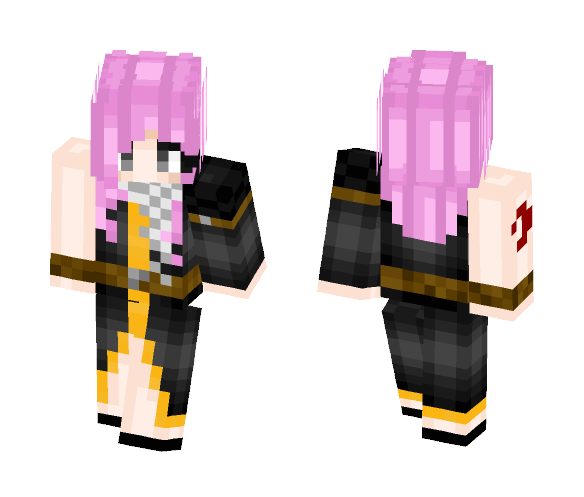 Female Natsu - Female Minecraft Skins - image 1
