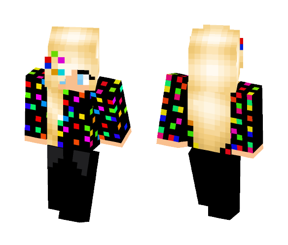 New year skin for my friend - Female Minecraft Skins - image 1