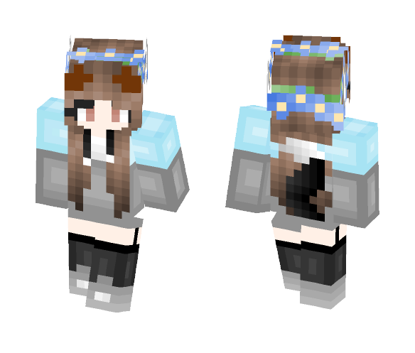 Cute Wolf - Female Minecraft Skins - image 1