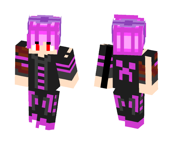 violet boy - Boy Minecraft Skins - image 1
