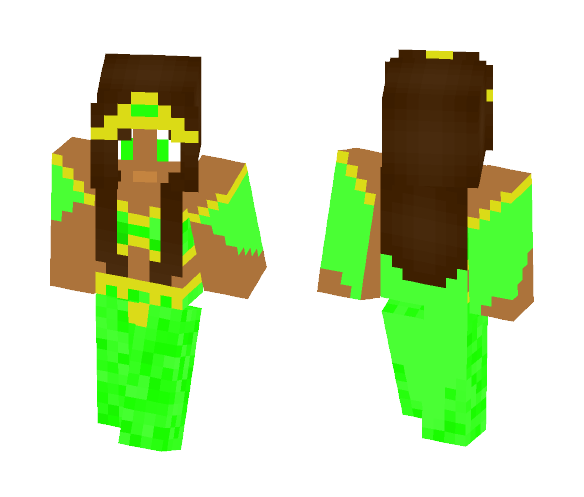 Atlantean Princess - Female Minecraft Skins - image 1