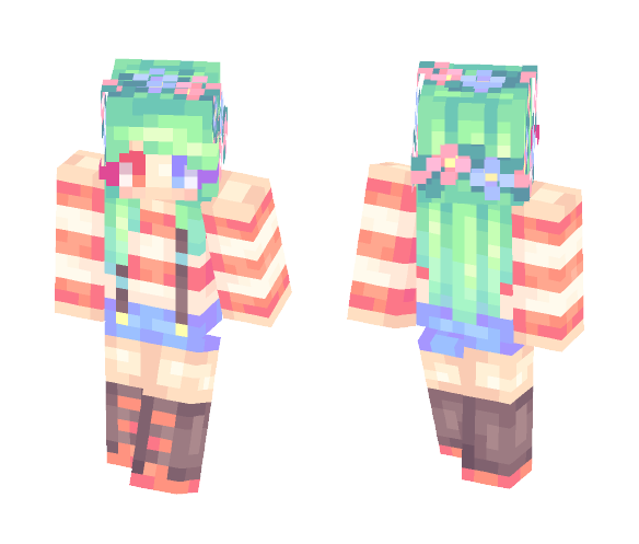 Captain Pizzaz [RESHADE] - Female Minecraft Skins - image 1