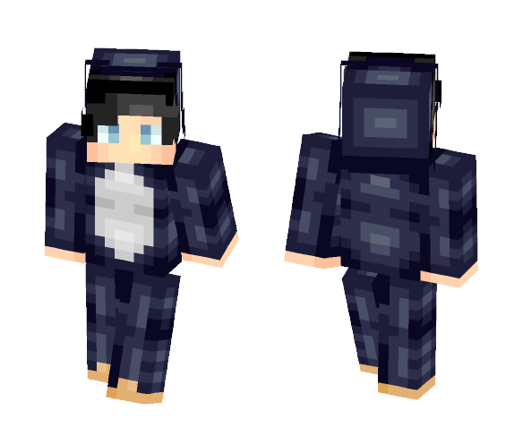 ~Requested~ Penguin Onesie - Male Minecraft Skins - image 1