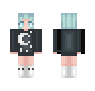 I love you to the moon and back - Female Minecraft Skins - image 2