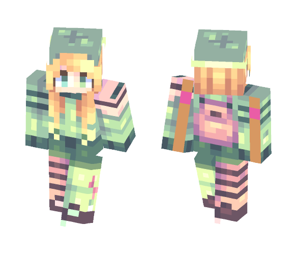 500 Rubies // Clare (OC) - Female Minecraft Skins - image 1