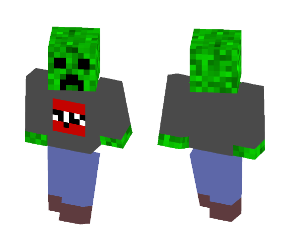 Creeper Tnt shirt - Interchangeable Minecraft Skins - image 1