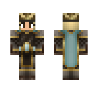 Knight Queen -Elf- With Crown - Female Minecraft Skins - image 2