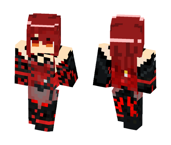 Elesis - Crimson Avenger - Female Minecraft Skins - image 1