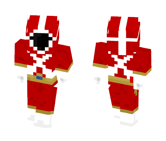 Power Rangers Lightspeed Rescue Red - Male Minecraft Skins - image 1