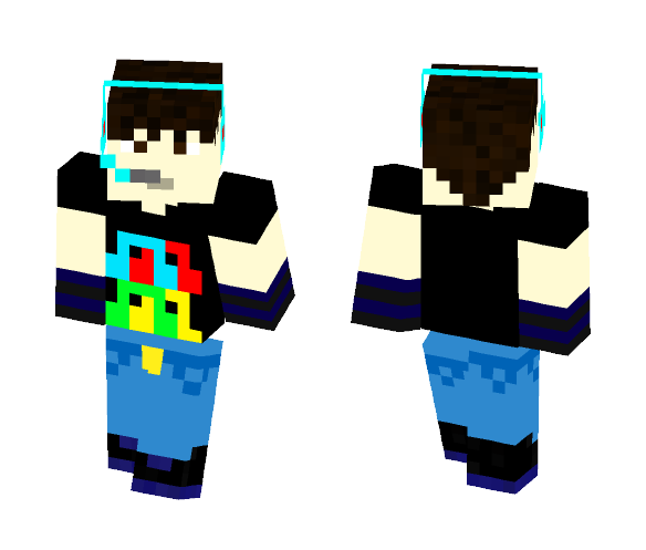 ColourBlaster3D - Male Minecraft Skins - image 1
