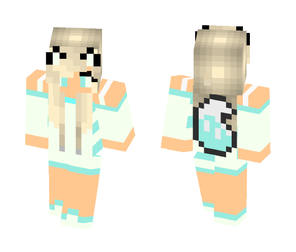 Snow fox - Female Minecraft Skins - image 1