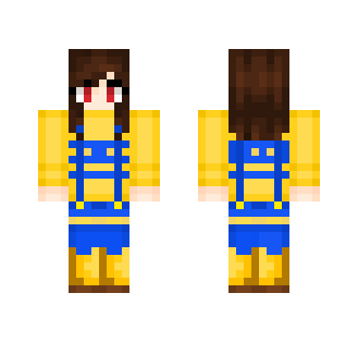 Outertale Chara - Female Minecraft Skins - image 2