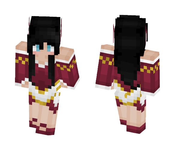 Ahri from League Of Legends - Female Minecraft Skins - image 1