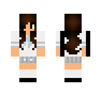 Phoenix drop high brown haired girl - Color Haired Girls Minecraft Skins - image 2