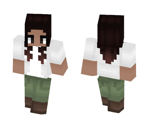 Camo pants - Female Minecraft Skins - image 1