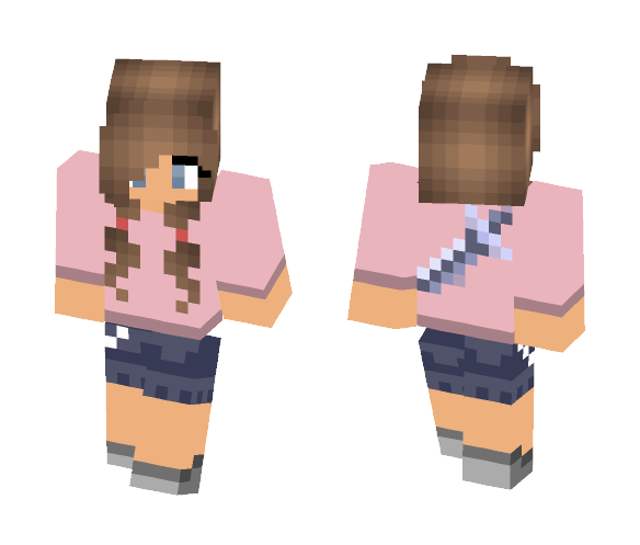 Normal Girl - Girl Minecraft Skins - image 1