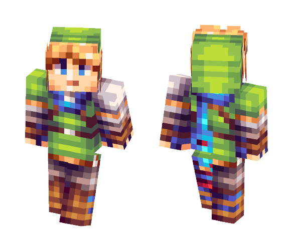 Link - Hyrule Warriors - Male Minecraft Skins - image 1