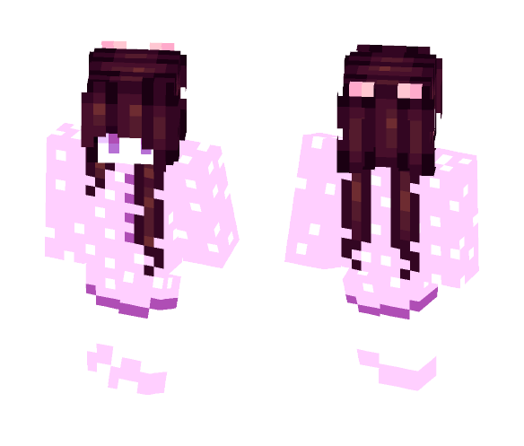 Kawaii Girl (^~^)v - Girl Minecraft Skins - image 1
