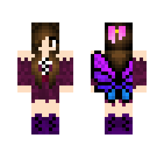Butterfly Girl - Girl Minecraft Skins - image 2