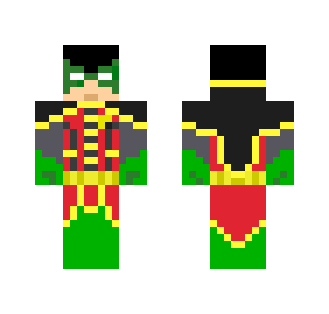 Damein wayne - Rebirth - Robin - Male Minecraft Skins - image 2