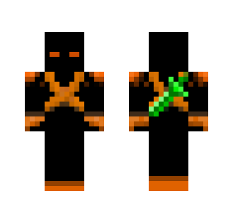 orang black ninja - Male Minecraft Skins - image 2
