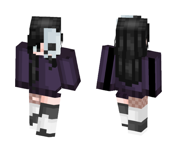 spooky scary skeletons - Female Minecraft Skins - image 1