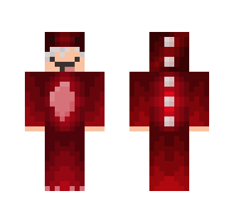 Red Dinosaur onesie - Male Minecraft Skins - image 2