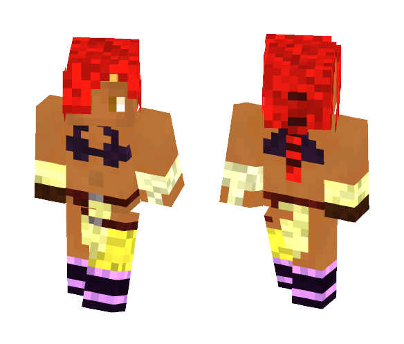 Genie, Without Cape (Rune Soldier) - Female Minecraft Skins - image 1