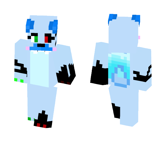 A WOLF WITH 2 SIDES - Female Minecraft Skins - image 1