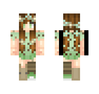 Chocolate Mint - Female Minecraft Skins - image 2
