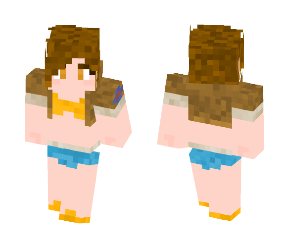 Tracer - Sexy - Female Minecraft Skins - image 1
