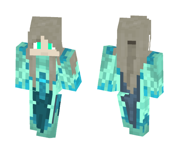 Female Crystal Battlemage - Female Minecraft Skins - image 1