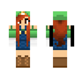 Luigi Girl - Girl Minecraft Skins - image 2