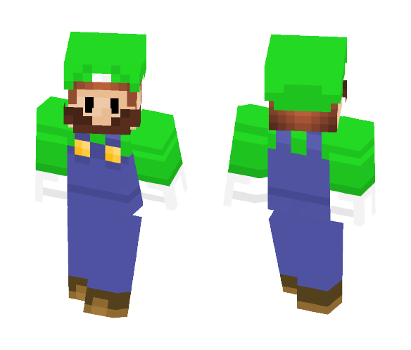 Mario Pack 1 - "Luigi" - Male Minecraft Skins - image 1