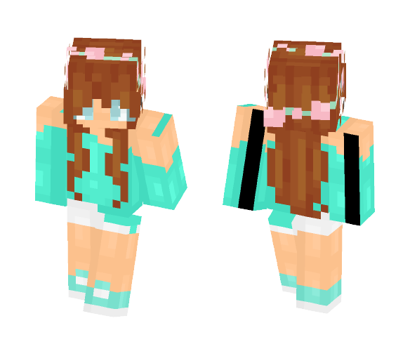 Idk it's just tumblr or something~ - Female Minecraft Skins - image 1