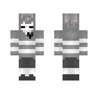 Black and White: Frisk! (Undertale) - Interchangeable Minecraft Skins - image 2