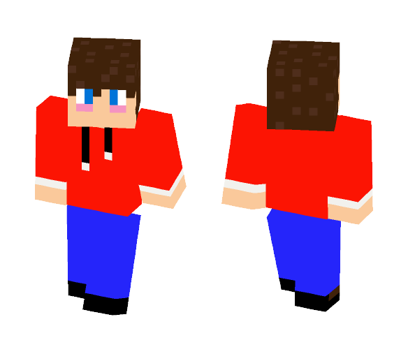 Casul and Blushing Boy - Boy Minecraft Skins - image 1