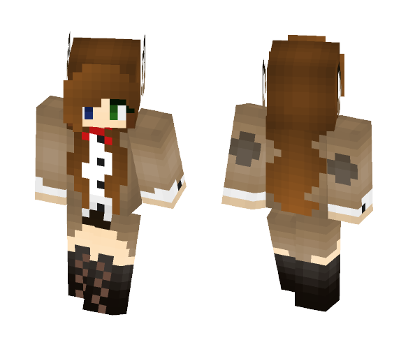 Doctor Fox Skin (Female) - Female Minecraft Skins - image 1