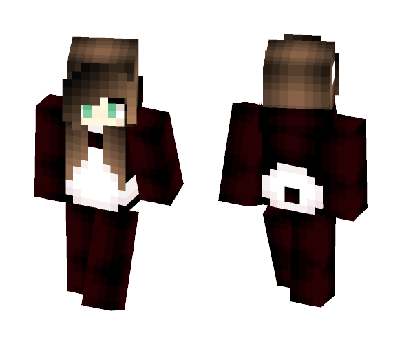 Panda Onesie Skin - Female Minecraft Skins - image 1