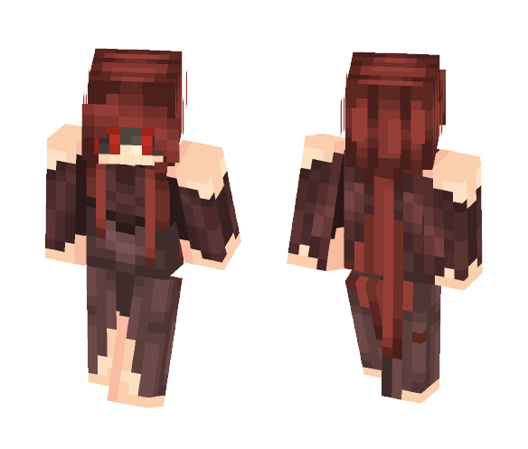 Fire spirit - Female Minecraft Skins - image 1
