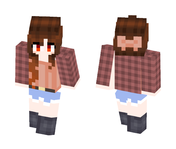 Hide Away (Personal) - Female Minecraft Skins - image 1