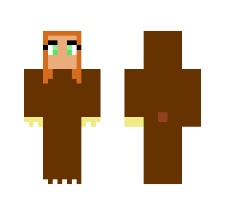 Bear Hoodie Girl - Girl Minecraft Skins - image 2