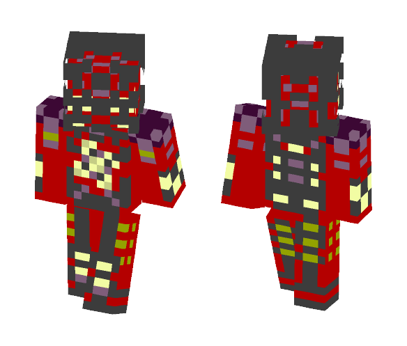 Alien Hell Warrior (Alien Series) - Male Minecraft Skins - image 1