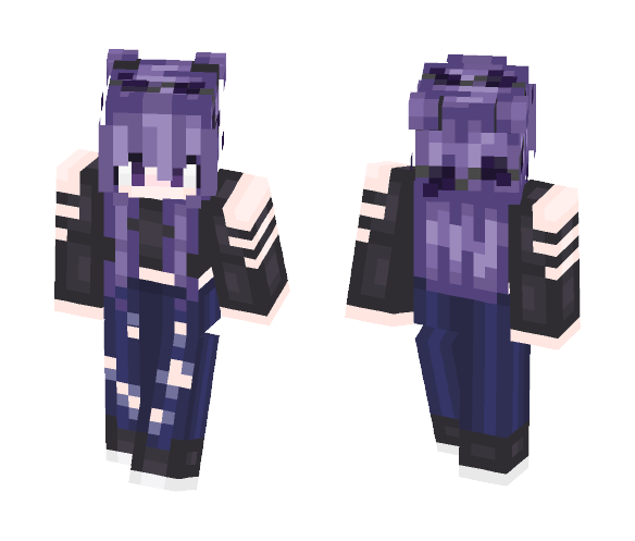 lavender poison - Female Minecraft Skins - image 1