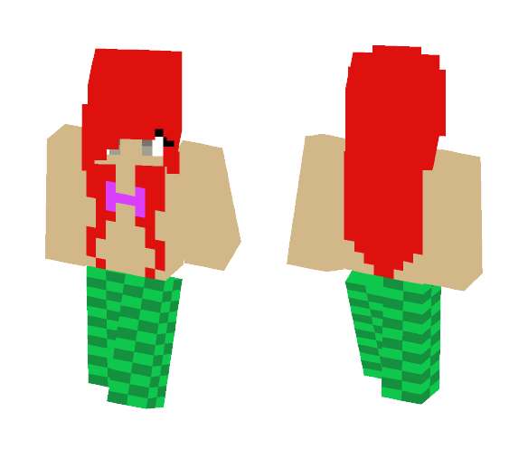 Ariel the Mermaid - Female Minecraft Skins - image 1