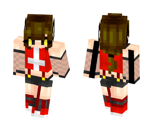 i can't believe its not satan - Female Minecraft Skins - image 1