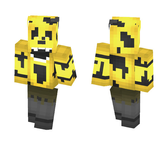 Nightmare Golden Foxy - Male Minecraft Skins - image 1