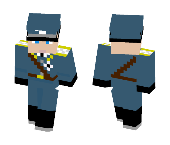 Officer of the Luftwaffe - Male Minecraft Skins - image 1