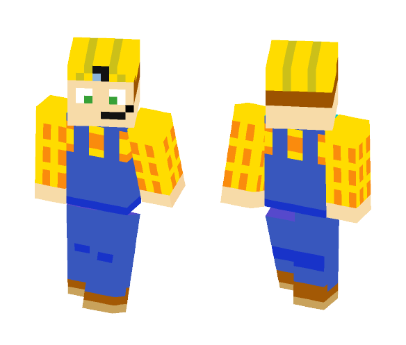 Bob Da Builder - Male Minecraft Skins - image 1